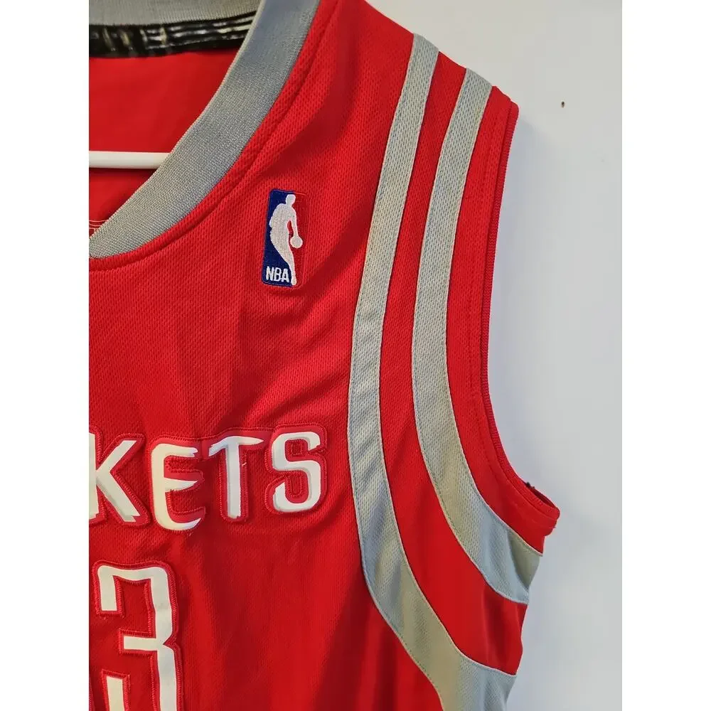 Adidas James Harden Houston Rockets NBA Authentic Jersey Red Size M +2 Length